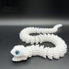 Concentration Improvement Toys Serpent Figurine Snake Toy Articulated 3D Printed Flexible Jointed Realistic Animal Fidget Stress Reliever
