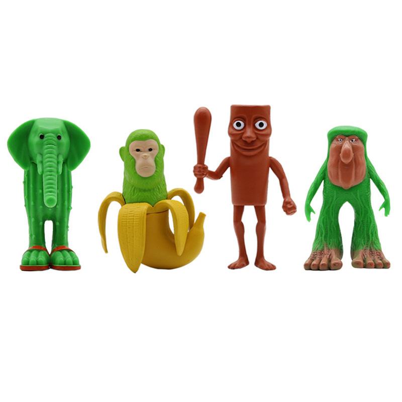 Figur Tungtungsahur Ballerina Cappuccino Actionfigur Brainbot Anime Tralalero Tralala Hai Ornament Spielzeug Mobile