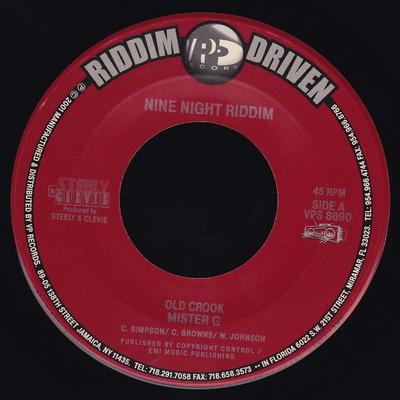 7inch Record MR. G / CAPTAIN BARKEY - Old Crook / Wine Baby Wine VPS8690 VP Records 2001 Jamaica Reggae, Ska & Dub Used