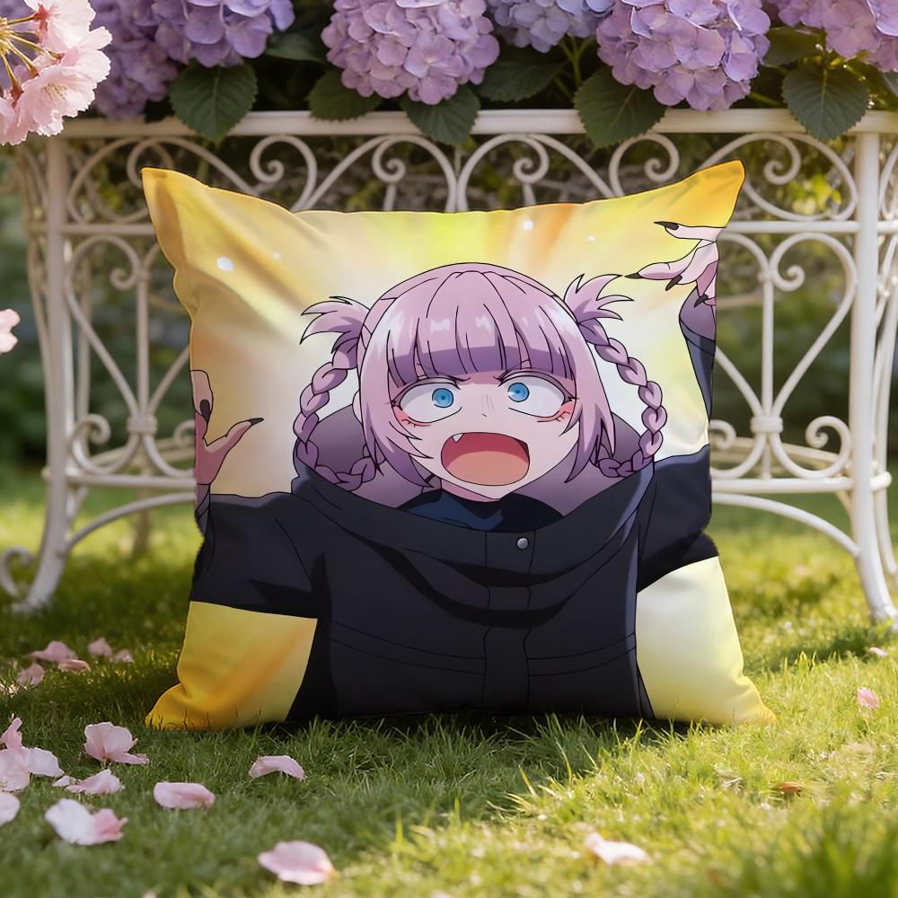 Anime C-Call of the N-Night Cushion Cover Home & Car Dual-Scene Pillow Cover: Reversible for Premium Comfort