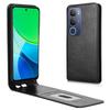 For Vivo Y19s 4G/Y29 5G Case with Card Slot Magnetic Vertical Flip Leather Phone Cover
