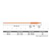 TIEMCO Scientific Anglers Area Booster WF 85FT 160 Grain F 20lb Core Fly Line 25.9m #6