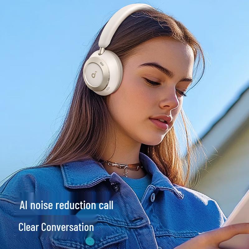 SoundCore Space One Pro Over-Ear Bluetooth Noise-Cancelling Headphones