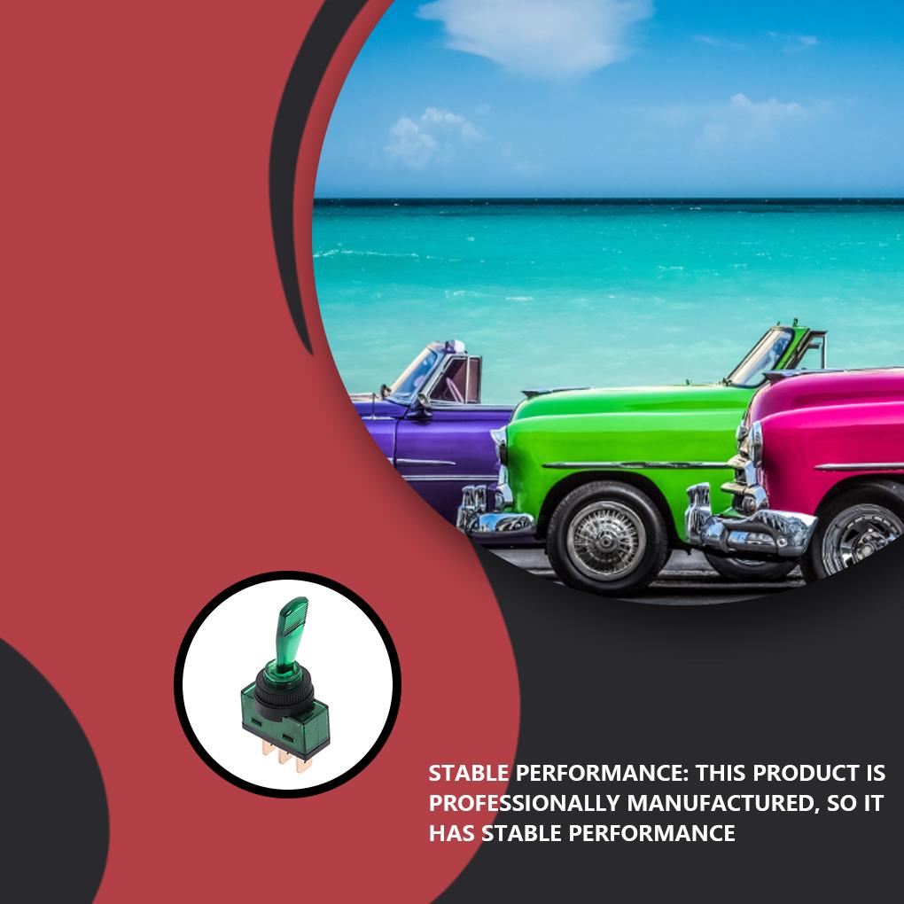 Car Toggle Switch Modified Replacement Upgrading 12mm 2 Gear Automotive Vehicle Switches Controller Accessories