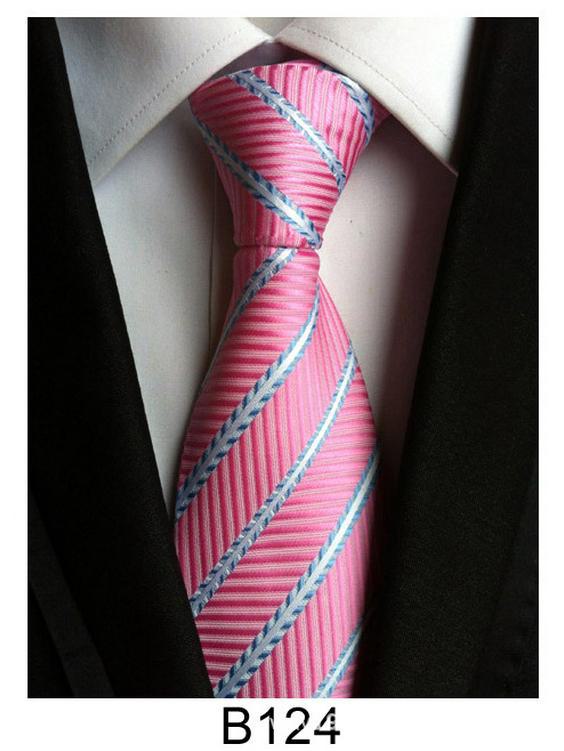 Cravate homme en soie et polyester faite main – Décontractée, formelle ou professionnelle