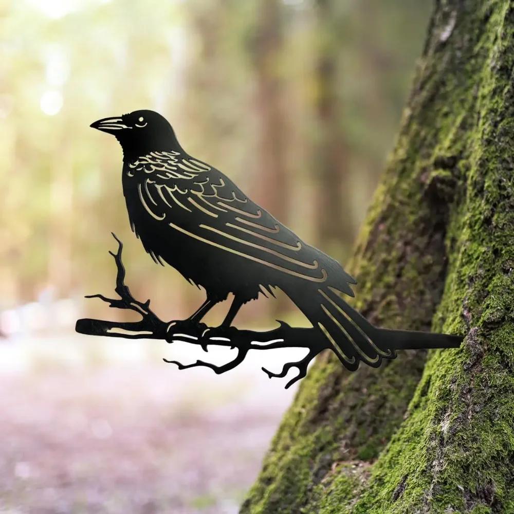Decoração de Beija-flor de Metal: Arte de Parede Deslumbrante e Ornamentos de Jardim. Presentes Únicos. Amuleto de Pássaro ao Ar Livre para Jardins e Quintais.