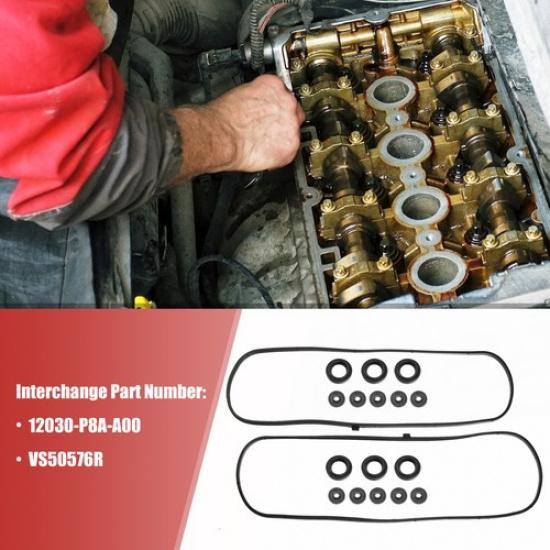 Fit for Honda Accord Odyssey Pilot Engine Valve Cover Gasket Set 12030-P8A-A00