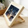 Adjustable Wooden Desktop Easel Portable Foldable Tabletop Board Artist Studio Drafting Tool For Painting Drawing, Beginners