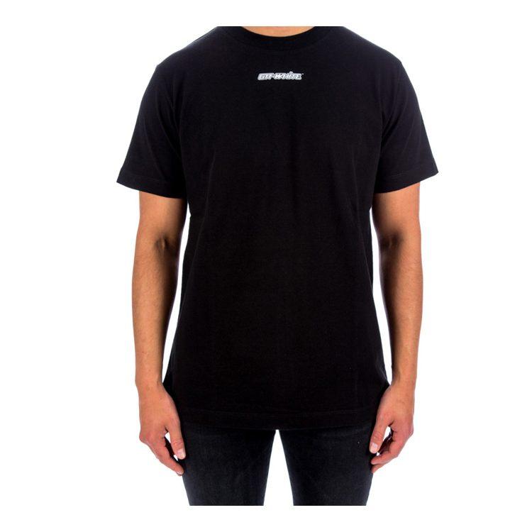 Camiseta Ajustada Flechas Marcador OFF WHITE OMAA027E20JER0051025