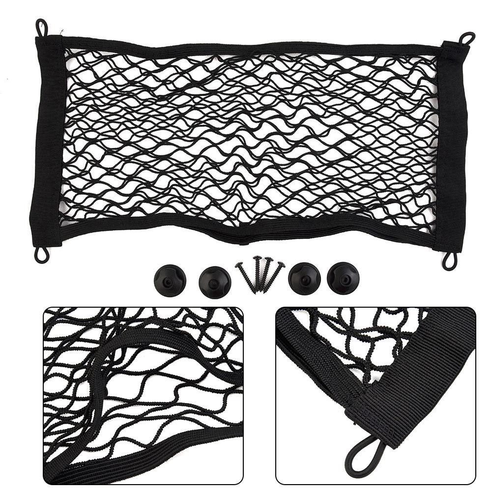 

Cars Buses Bleachers Seats Accessories High Quality 2025 NEW Storage Net Car Plastic + Net 25X50cm Black Elastic