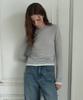 WAARFORWOMAN Wt-96 Mild Cashmere T-Shirt_Gray
