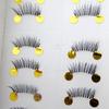 10 Pairs Cosmetic Black Makeup Tool Natural False Eyelashes Half Corner Fake Mini