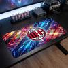 Tappetino per Mouse Grande Stampato AC Milan, Tappetino Morbido in Gomma Antiscivolo per Scrivania da Gioco per Ufficio Laptop Computer Decorazione