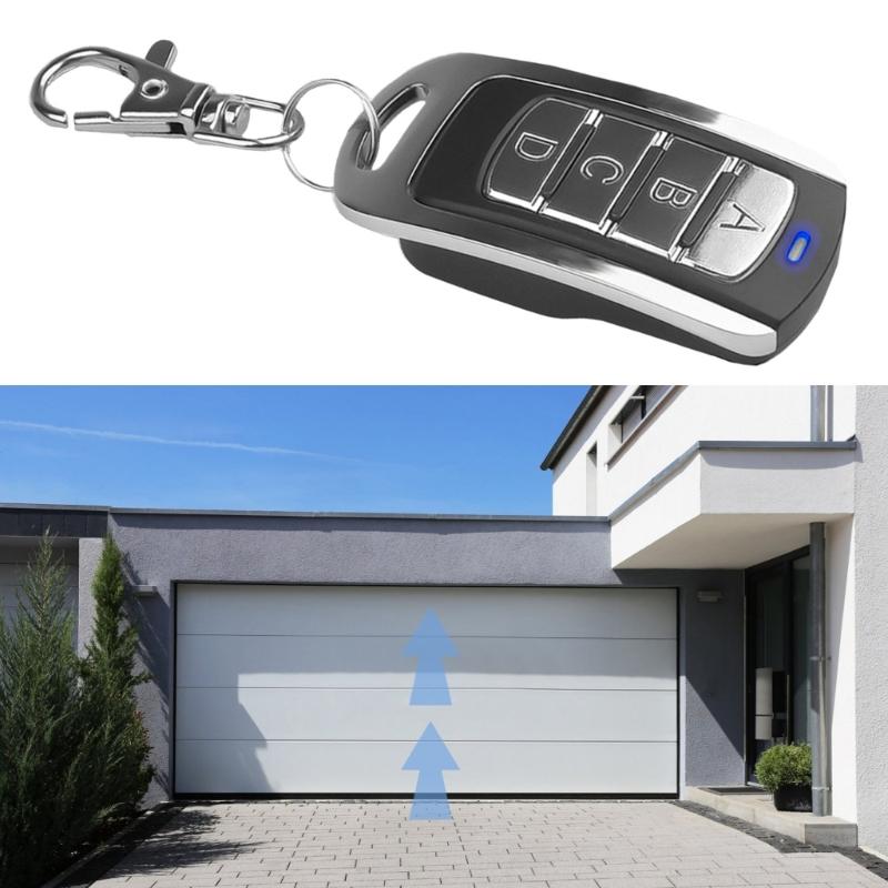 Set of 4 Wireless Remote Controls Plastic Wireless Remote Controllers Remote Control Openers Upgrades for Garage Door