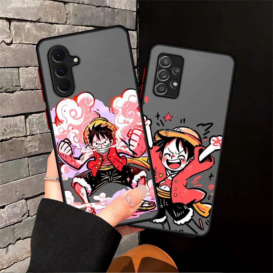Cartoon O-One Pieces Case for Samsung Galaxy A34 A36 A52S A72 A56 A55 A53 A14 A23 A17 A52 A54 A73 A33 A16 A15 A35 Phone Cover