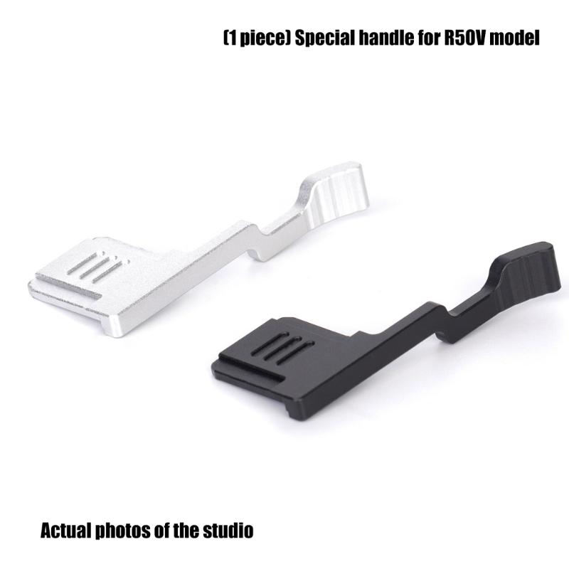 Aluminum Thumb Up Camera Grip For R50V Camera Vlog Photography with Hot Shoe Protections Cover