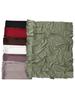 Luxury Wavy Edge Jersey Hijab for Women Solid Color Milk Silk Scarf Headscarf Autumn Shawl Stretchy Chiffon Scarf Ramanda