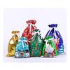 5Pcs Drawstring Christmas Candy Bags Large Candy Cookie Packaging Bag 2024 Gift Bag