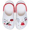 Crocs Peanuts x Classic Clog Snoopy Unisex Sneakers White Red 211124-90H
