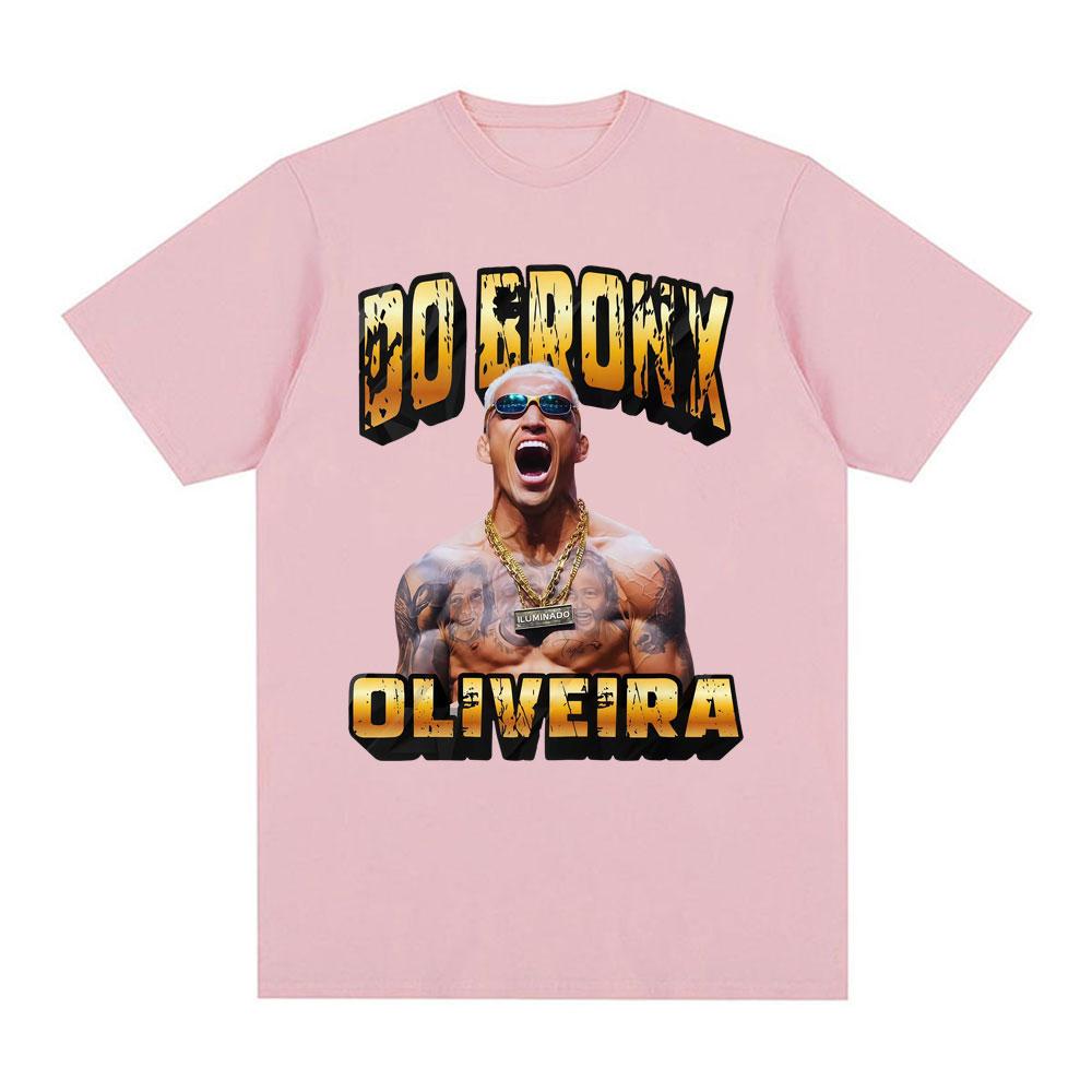 Charles Oliveira Do Bronx Fan Gift T Shirt Unisex Women Fashion Vintage Short Sleeve Tshirts Casual Cotton Cool Oversized Tshirt