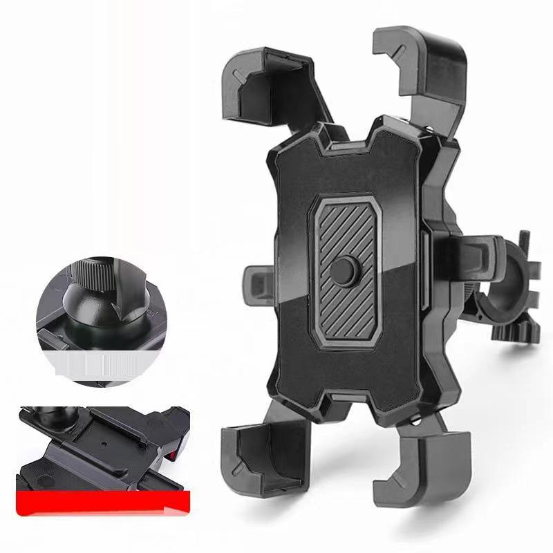 Universal Rearview Mirror Electronic Bike Phone Holder Mount Bicycle Motorcycles Phone Holder for 4.8-6.8inch Automatic clip
