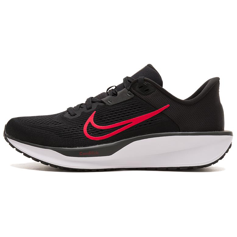 Nike Quest 6 Comfortable Versatile Shock Absorbing Durable Breathable Low Top Running Shoes Men sneaker Black Red FD6033-011