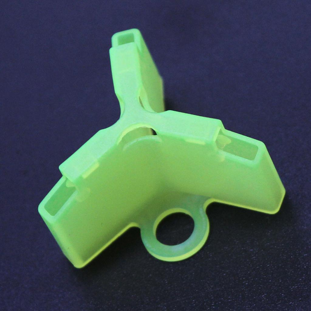 Angelhaken-Schutzhauben, 100 Stück, Kunststoff, Schutzabdeckung für Drillingshaken, Haken-Sicherheitskappen, Schutz für Standardgröße