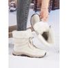 Waterproof Snow Boot Women's Plush Cotton Shoes Ladies Warm  High-top Boots Winter Outdoor Sneakers for Trekking Hiking