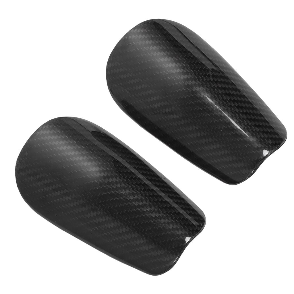 2 ks Fotbalové chrániče holení Superlehké Vysokopevnostní Uhlíkové vlákno EVA Pěnové Polstrování Fotbal