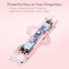 Waterproof Electric Women's Double Head Shaver for Bikini, Underarms, and Intimate Areas