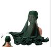Ramadan Instant Hijabs Chiffon Hijab Scarf With Jersey Caps Bonnet Brand Design Muslim Scarf Women Islamic Underscarf Hijabs