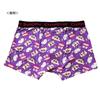 Small Planet Crayon Boxer Briefs with PU Face Design Shin-chan Men's (Size L)