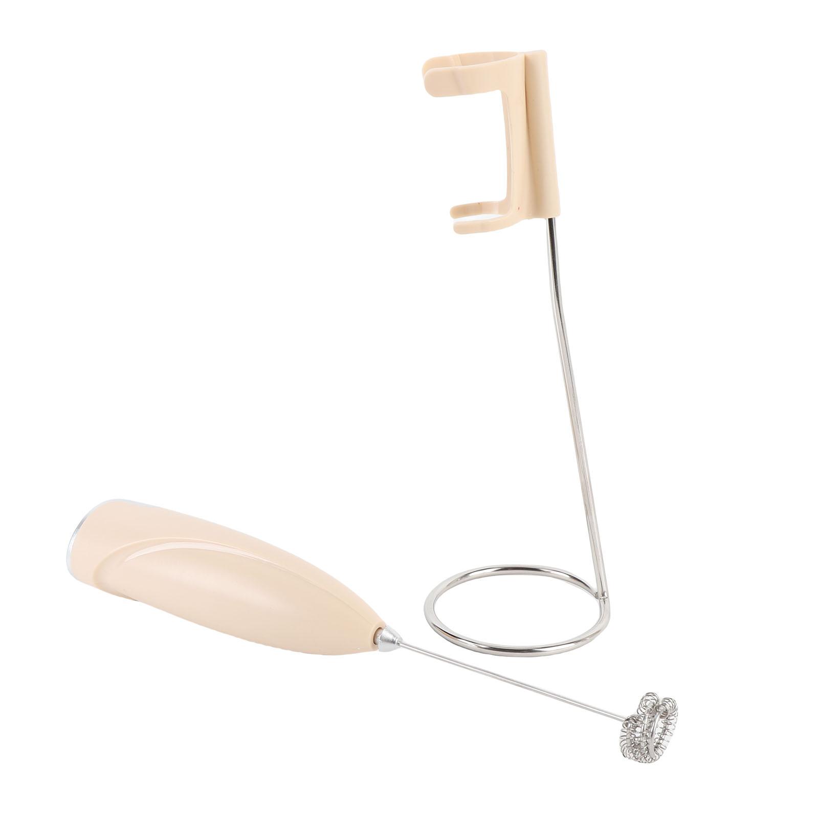 

Milk Frother Wand Multifunctional Portable Handheld Electric Foam Maker for Home and Restaurant Apricot L абрикосовый