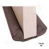 Dustproof Soundproof Door Sweep Seal Strip: Wind & Insect Blocker.