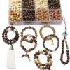 Wood Round Loose Beads For DIY Jewelry Making Bracelet Necklace