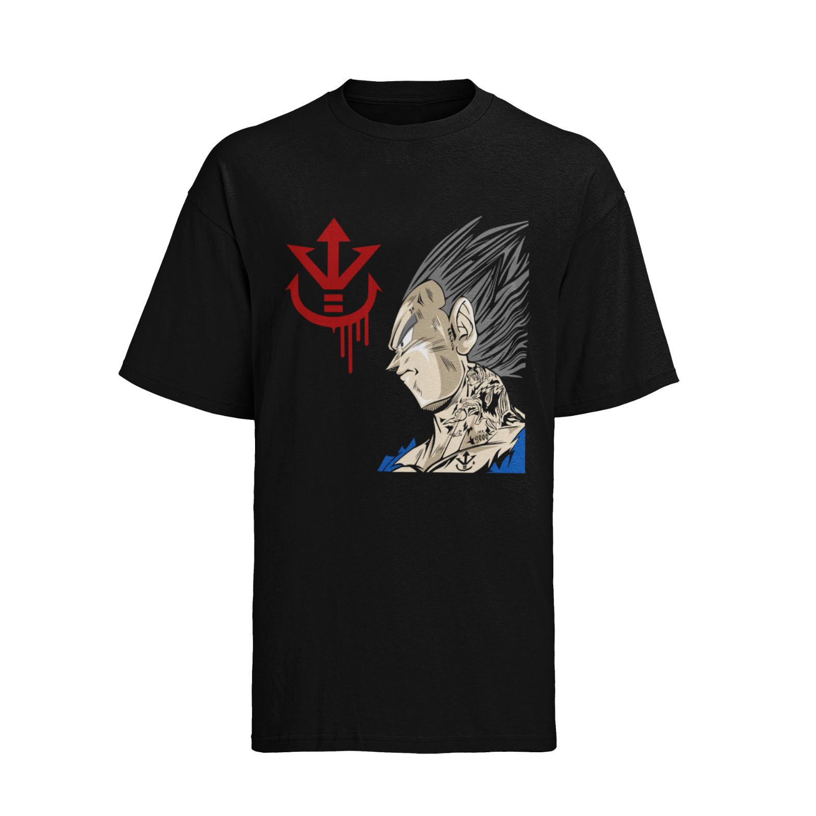 vegeta dragon ball artwork T Shirt Mens Womens Tees Top mens S-XXXL 3XL