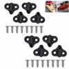 Bungee Shock Cord Hook for Kayaks Canoes Boats Rowing Boats With Flathead Screws Multipurpose Nylons Kayak Lashing Hook