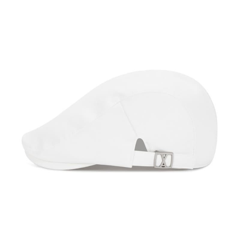 VARZAR VA Square Belt Hunting Cap White