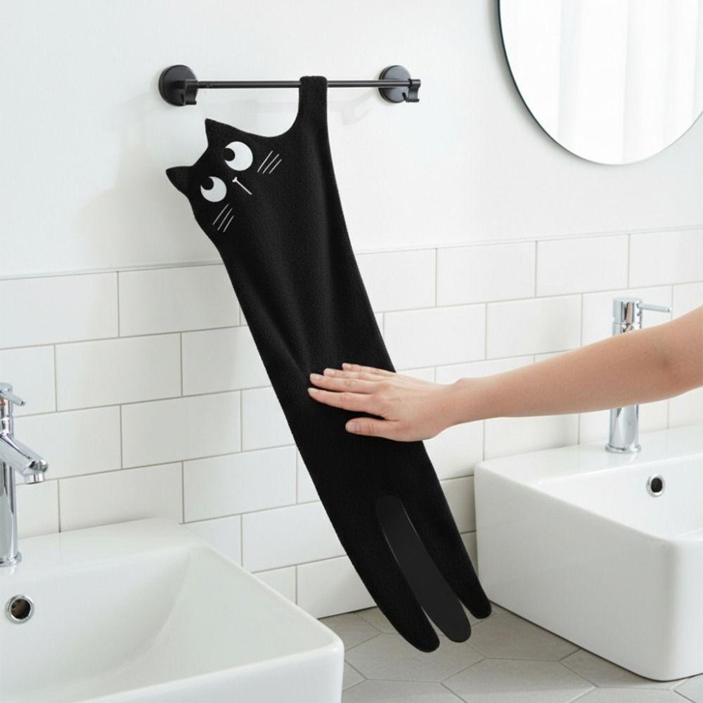 Soft Kitchen Towel Absorbent Kitchen Rag Cute Cleaning Cloth Restroom