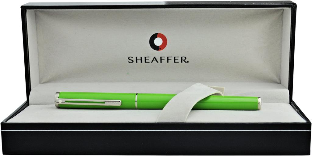 Sheaffer Fountain Medium Fashion Officially Imported AGIO9081PN-M Dual-Use Pen, Nib, Green,