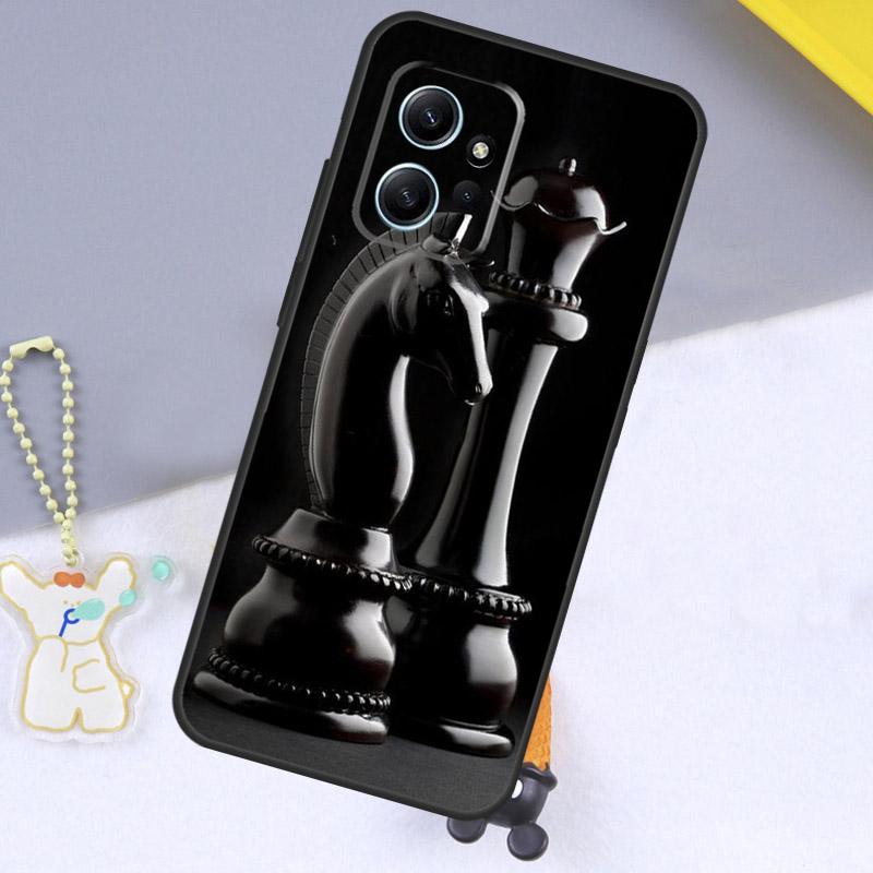 

Chess Pieces Case For Xiaomi Redmi Note 14 13 9 10 11 12 15 Pro Plus Cover For Redmi 15 C 14C 12C 10C 13C Redmi Note 14 Pro 5G