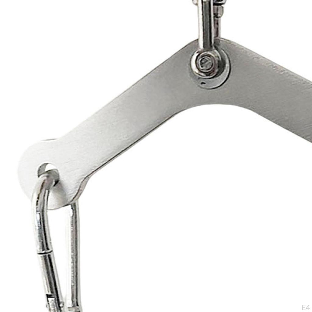 Pull Down Bar Fitness Equipment Attachment Versatile Heavy Duty Gym Strength Training Handle Non