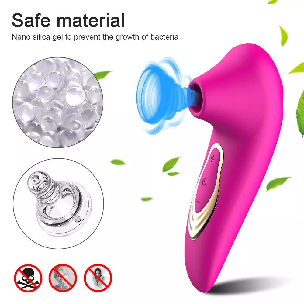Sucker Clitoris Powerful Sucking Vibrator Female Clit Nipple Oral Vacuum Stimulator Massager Adults Goods For Women Sex Toys