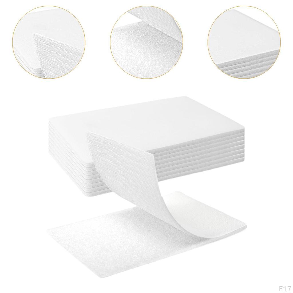 Hook and Loop Tape Fastener Strip Interlocking Mounting for DIY Projects Office Carpets