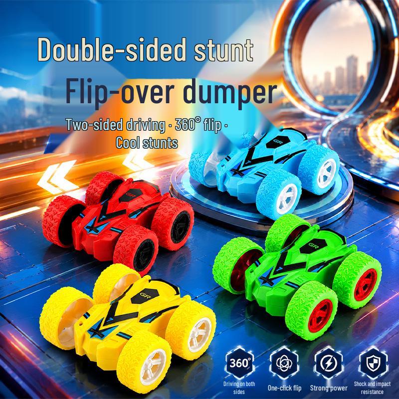 Double-Sided 4WD Inertial Off-Road Stunt Car Toy for Boys