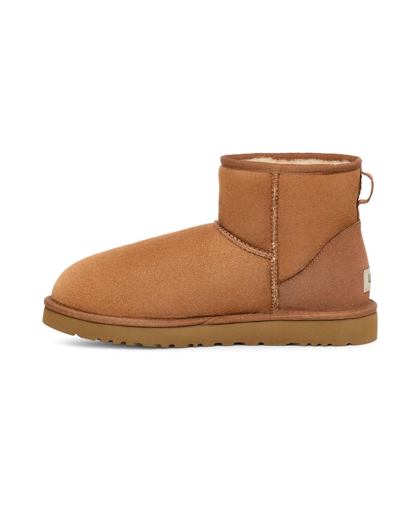 Ugg [Men] Overlock Stitch Mini Boots (Classic Mini) - Chestnut / 1002072-Che
