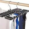 1PCS Wieszak na pasek do krawata Garderoba Pasek obrotowy Organizer Stojak wielofunkcyjny Wieszak na szaliki Domowy uchwyt do przechowywania akcesoriów