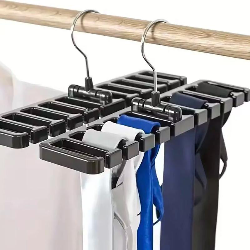 1PCS Wieszak na pasek do krawata Garderoba Pasek obrotowy Organizer Stojak wielofunkcyjny Wieszak na szaliki Domowy uchwyt do przechowywania akcesoriów
