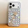 Glitzer Strass Handyhülle Für XiaoMi 15 Ultra 14 Pro 14T 14A Plus 13 Lite 13T 12 12T 12S 12X 5G Rosa Kristall Diamant Rosenblüten Design