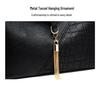 Soft Leather Tassel Crossbody Bag 2025 - Women's Fashion PU Shoulder Tote Bag
